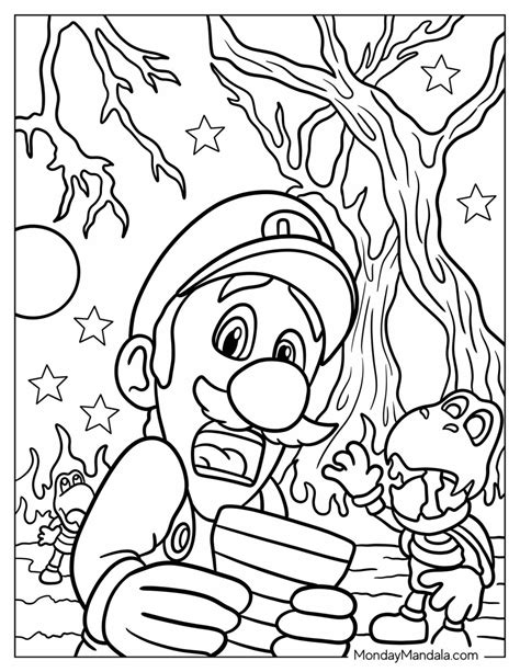 Super Mario Luigi Coloring Pages [2025]