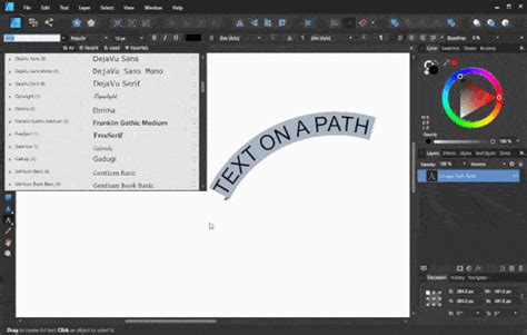 Image result for Affinity Designer Tutorial Text in Form