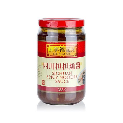 Molho de macarrao de Sichuan, picante, Lee Kum Kee, 368g, Vidro ...