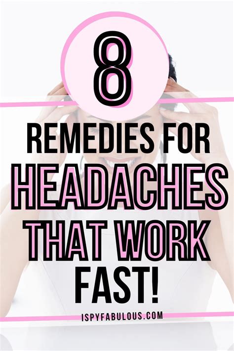natural remedies for headaches