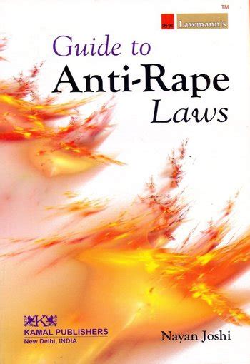 Guide to Anti-Rape Laws - Indian books and Periodicals