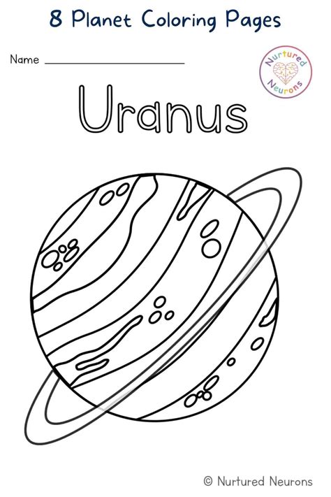 Planet Printable Coloring Pages | Plan Your Year Easily!