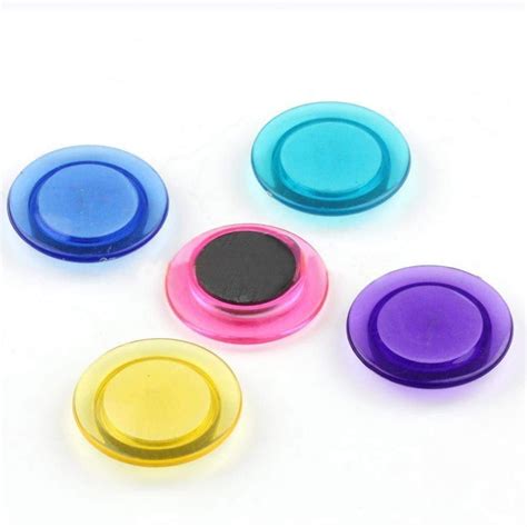 SAVISON Colorful Transparent Magnet for Magnetic White-Boards - Stick ...
