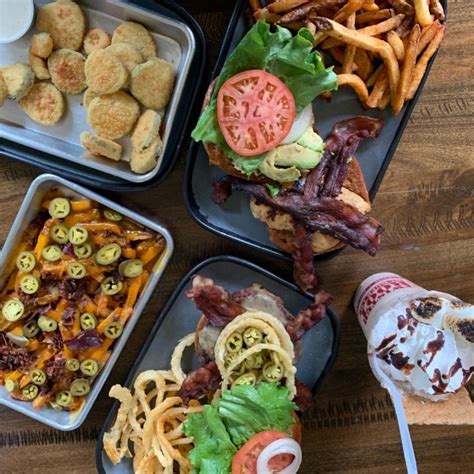 Twisted Root Burger Co. menu in San Angelo, Texas, USA