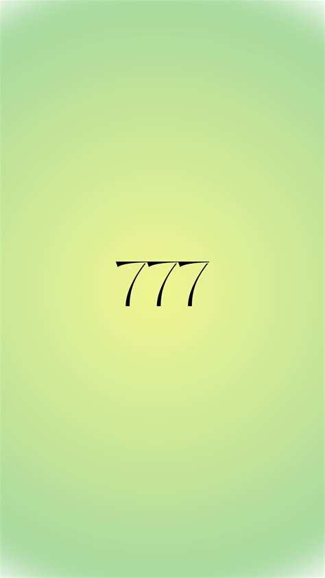 777 Angel Number Aura Wallpaper