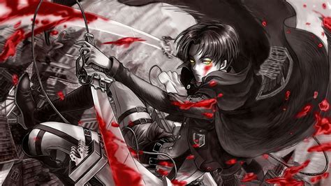 Levi Ackerman Wallpaper 4K, Shingeki no Kyojin, Captain Levi