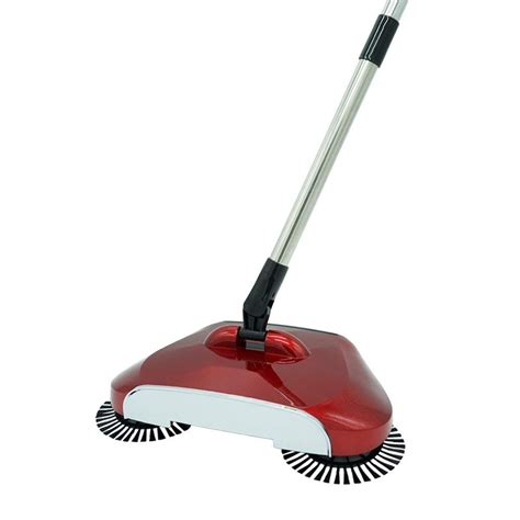 Okayji Automatic Broom Hand Sweeper, Rotating Push-Type Scanner ...