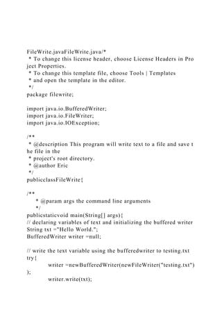 Image result for Java File Header Template