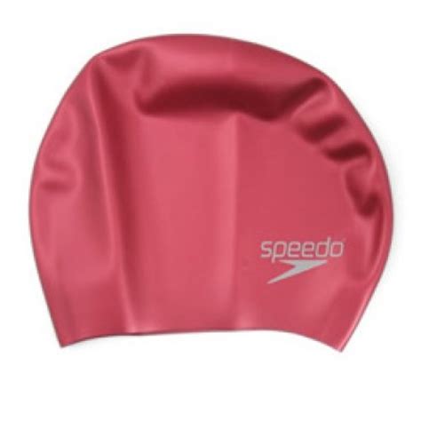 Buy Speedo Long Hair Swimming Cap, Senior (Red) Online at Low Prices in ...