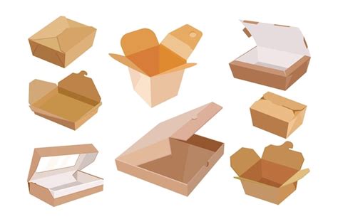 Takeout box Vectors - Download Free High-Quality Vectors from Freepik ...