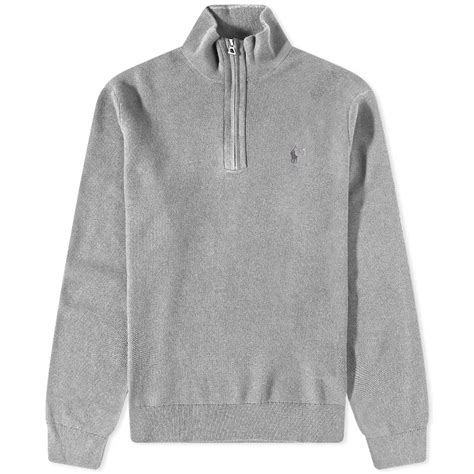 Polo Ralph Lauren Quarter-Zip Sweat Andover Heather | END. (AR)