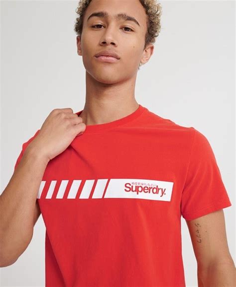 CORE LOGO SPORT STRIPE T-SHIRT
