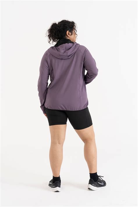 Performance Hooded Jacket: Lilac Mist – Spirit Animal