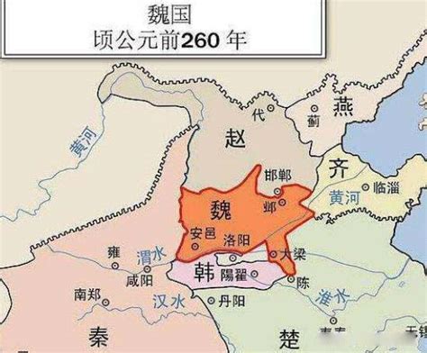 战国七雄分布图 战国七雄全地图详解_华夏智能网