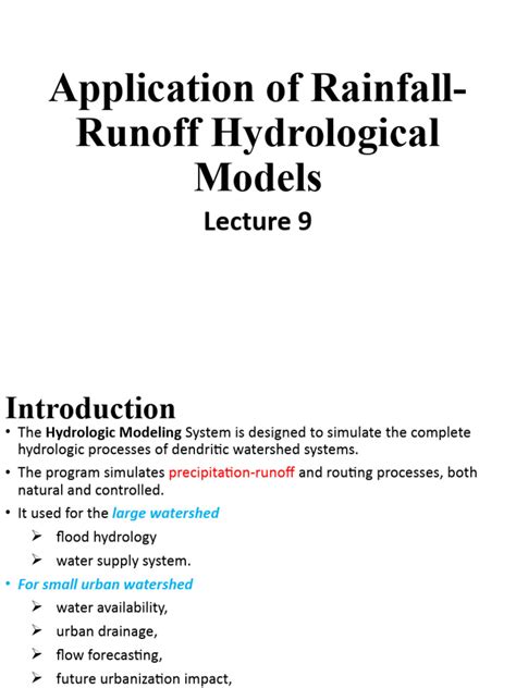 Image result for Hydrological Model Basics