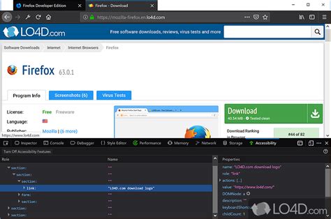 Firefox Developer Edition 的图像结果