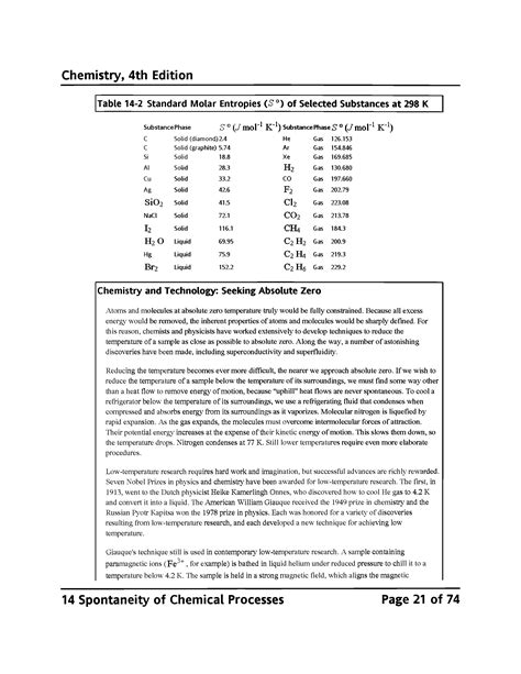 Standard molar entropy table - Big Chemical Encyclopedia