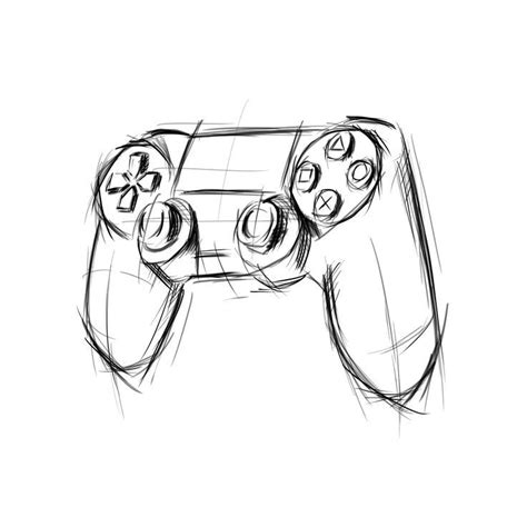 Image result for PS5 Controller Line Drawing