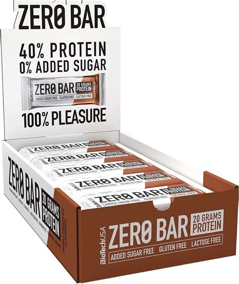 Test : barre protéinée BioTechUSA Zero Bar, goût double chocolat