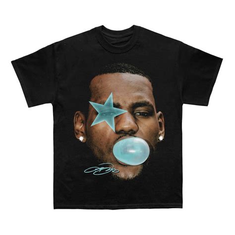 Lebron James Face T-shirt | COLD PRINTS