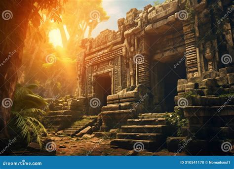 Ancient Temple Ruins, Rumored To Be the Site of Divine Interventions ...