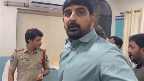 BRS MLA Kaushik Reddy Booked For 'Threatening & Abusing' Police ...