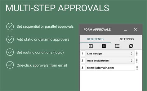 Image result for Google Form for Flow Approval