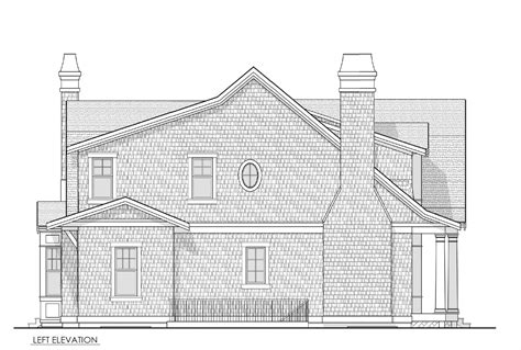 Luxury Two Story Cape Cod Beach Style House Plan 8058 - Plan 8058