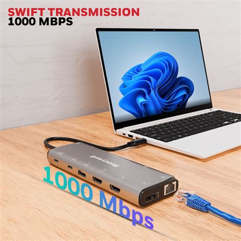 Type C Docking Station - 14 in 1 | Buy best Laptop Essentials ...