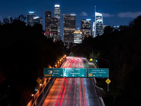 Los Angeles Night Wallpapers - 4k, HD Backgrounds on WallpaperBat