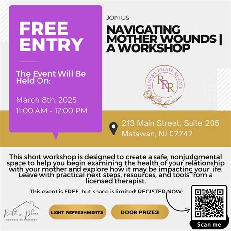 Navigating Mother Wounds :A workshop, 213 Main St, Matawan, NJ 07747 ...