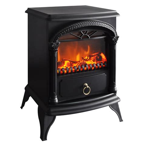 Free Standing Electric Fireplace | Wayfair
