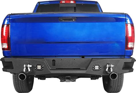 Buy u-Box Ram 1500 Rear Bumper Back Step Bumper for 2009-2018 Dodge Ram ...