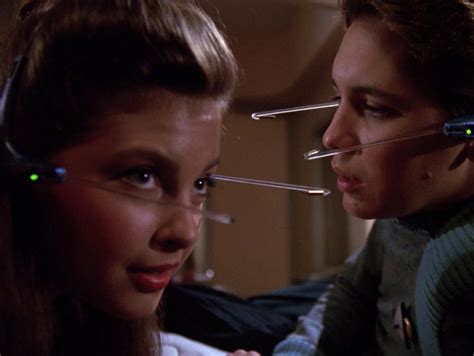 Ashley Judd as Ensign Robin Lefler in Star Trek: The Next Generation ...