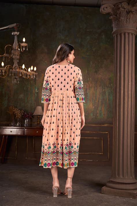 Women Foli Printed Cotton Kurtis – jivora