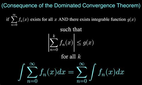real analysis - Using sum of absolute values as dominating function to ...