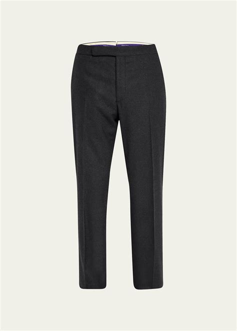 Ralph Lauren Purple Label Men's Gregory Wool Pants - Bergdorf Goodman