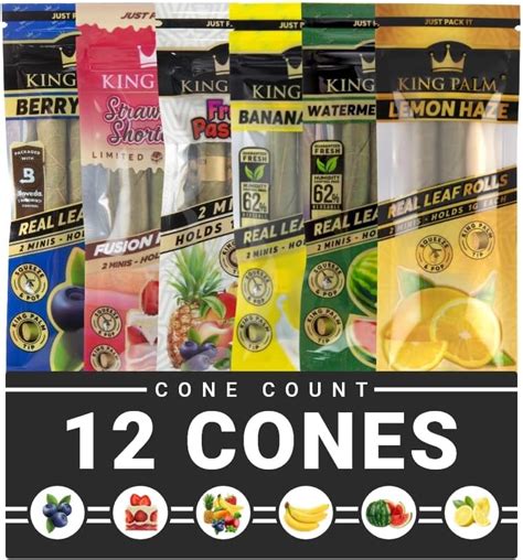 King Palm Flavors Mini Size Cones - Terpene Infused India | Ubuy