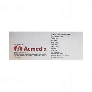 Aconerv Sl Sublingual Tablet 10 - Uses, Side Effects, Dosage, Price ...