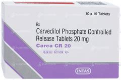 Carca 20 Mg Tablet Cr 15 - Uses, Side Effects, Dosage, Price | Truemeds