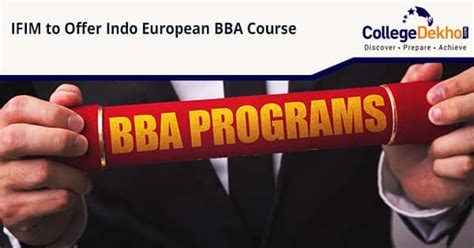 IFIM B School Starts Indo-European BBA Course in Collaboration With ...