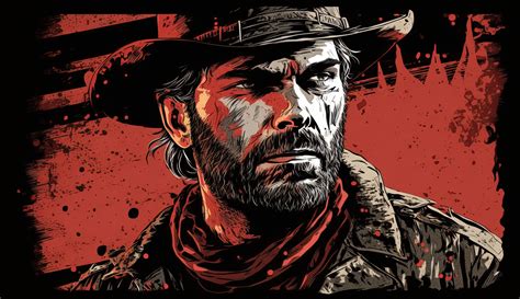 Red Dead Redemption Desktop Wallpaper |1| (AI art) by 3D1viner on DeviantArt
