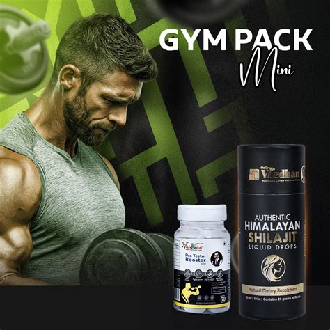 Vaidban Gym Pack Mini - Muscle Building & Stamina Enhancement Kit ...