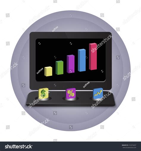 Computer with Business Icon On Screen 的图像结果
