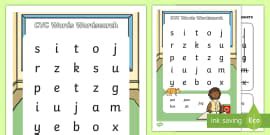 Phase 2 Phonics Word Search | Phase 2 Phonics Words