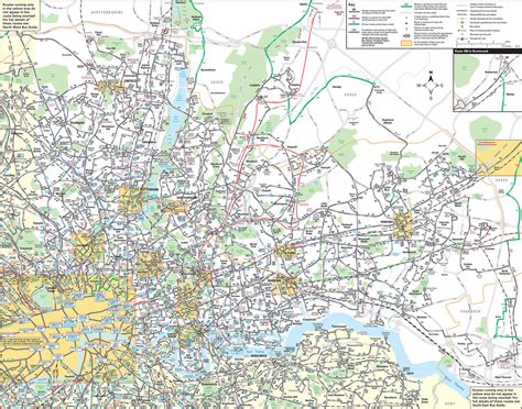 London Bus Map 的图像结果