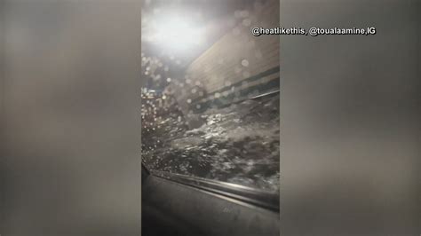 Flooding in Boston's I-93 tunnel during storm diverts traffic ...