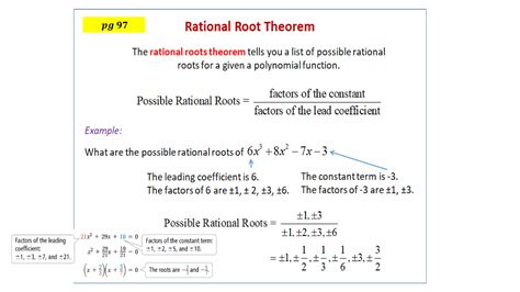 SUEC 高中 Adv Maths (Rational Root Theorem) | PPTX