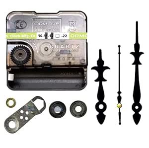 KEDAR® Ajanta Quartz Ticking Movement Machine for Wall Clock with Fancy ...