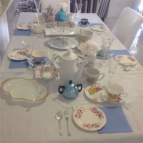 Tutorial for High Tea Setting a Tea Table 的图像结果